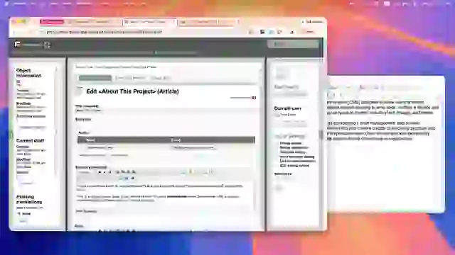 Exponential content editor