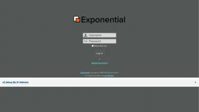 Exponential presentation